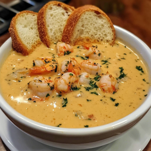 Creamy Crab and Shrimp Seafood Bisque – A Rich, Luxurious Comfort Bowl